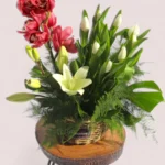 Imperial Garden orchid arrangement by RosaBella Flowers