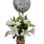Ivory Bloom wedding flowers by RosaBella Flowers