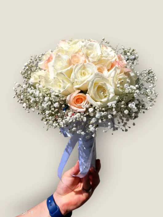 Lavender Kiss bridal bouquet by RosaBella Flowers