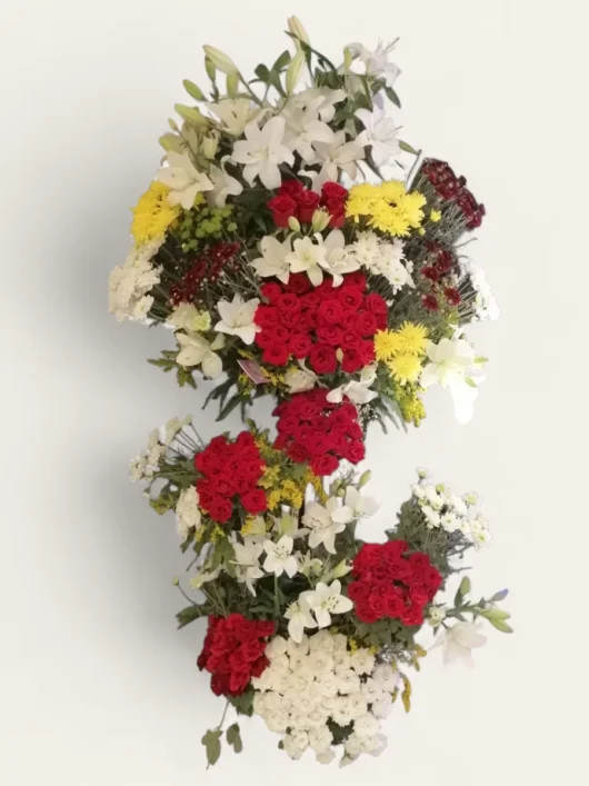 Remembrance Garden condolence flowers by RosaBella Flowers